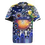 Personalised NAIDOC Week 2025 Bulldogs Rugby Rugby Jersey Aboriginal Dot Painting