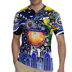 Personalised NAIDOC Week 2025 Bulldogs Rugby Rugby Jersey Aboriginal Dot Painting