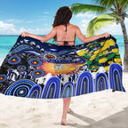 NAIDOC Week 2025 Bulldogs Rugby Sarong Aboriginal Dot Painting