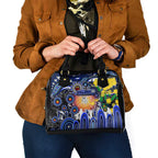 NAIDOC Week 2025 Bulldogs Rugby Shoulder Handbag Aboriginal Dot Painting
