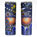 NAIDOC Week 2025 Bulldogs Rugby Skinny Tumbler Aboriginal Dot Painting