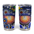 NAIDOC Week 2025 Bulldogs Rugby Tumbler Cup Aboriginal Dot Painting