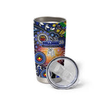 NAIDOC Week 2025 Bulldogs Rugby Tumbler Cup Aboriginal Dot Painting