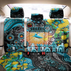NAIDOC Week 2025 Sharks Rugby Back Car Seat Cover Aboriginal Dot Painting