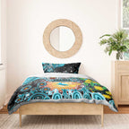 NAIDOC Week 2025 Sharks Rugby Bedding Set Aboriginal Dot Painting
