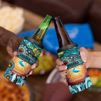 NAIDOC Week 2025 Sharks Rugby 4 in 1 Can Cooler Tumbler Aboriginal Dot Painting