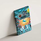 NAIDOC Week 2025 Sharks Rugby Canvas Wall Art Aboriginal Dot Painting