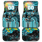 NAIDOC Week 2025 Sharks Rugby Car Mats Aboriginal Dot Painting