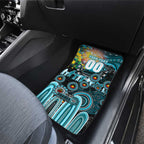 NAIDOC Week 2025 Sharks Rugby Car Mats Aboriginal Dot Painting