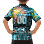 Personalised NAIDOC Week 2025 Sharks Rugby Family Matching Summer Maxi Dress and Hawaiian Shirt Aboriginal Dot Painting