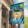 NAIDOC Week 2025 Sharks Rugby Garden Flag Aboriginal Dot Painting