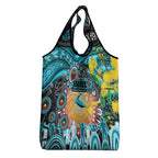 NAIDOC Week 2025 Sharks Rugby Grocery Bag Aboriginal Dot Painting