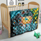 NAIDOC Week 2025 Sharks Rugby Quilt Aboriginal Dot Painting