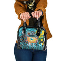 NAIDOC Week 2025 Sharks Rugby Shoulder Handbag Aboriginal Dot Painting