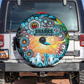 NAIDOC Week 2025 Sharks Rugby Spare Tire Cover Aboriginal Dot Painting