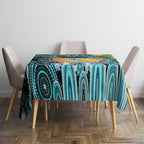 NAIDOC Week 2025 Sharks Rugby Tablecloth Aboriginal Dot Painting