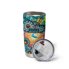 NAIDOC Week 2025 Sharks Rugby Tumbler Cup Aboriginal Dot Painting