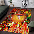 NAIDOC Week 2025 Dolphins Rugby Area Rug Aboriginal Dot Painting