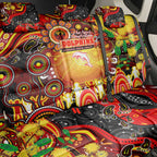 NAIDOC Week 2025 Dolphins Rugby Back Car Seat Cover Aboriginal Dot Painting