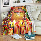 NAIDOC Week 2025 Dolphins Rugby Blanket Aboriginal Dot Painting