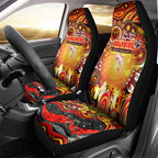 NAIDOC Week 2025 Dolphins Rugby Car Seat Cover Aboriginal Dot Painting