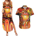 Personalised NAIDOC Week 2025 Dolphins Rugby Couples Matching Summer Maxi Dress and Hawaiian Shirt Aboriginal Dot Painting