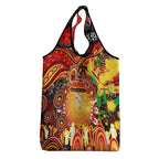 NAIDOC Week 2025 Dolphins Rugby Grocery Bag Aboriginal Dot Painting