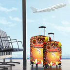 NAIDOC Week 2025 Dolphins Rugby Luggage Cover Aboriginal Dot Painting