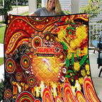 NAIDOC Week 2025 Dolphins Rugby Quilt Aboriginal Dot Painting