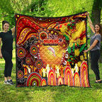 NAIDOC Week 2025 Dolphins Rugby Quilt Aboriginal Dot Painting