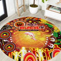 NAIDOC Week 2025 Dolphins Rugby Round Carpet Aboriginal Dot Painting