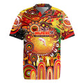 Personalised NAIDOC Week 2025 Dolphins Rugby Rugby Jersey Aboriginal Dot Painting
