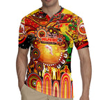 Personalised NAIDOC Week 2025 Dolphins Rugby Rugby Jersey Aboriginal Dot Painting