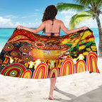 NAIDOC Week 2025 Dolphins Rugby Sarong Aboriginal Dot Painting