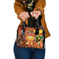 NAIDOC Week 2025 Dolphins Rugby Shoulder Handbag Aboriginal Dot Painting