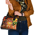 NAIDOC Week 2025 Dolphins Rugby Shoulder Handbag Aboriginal Dot Painting
