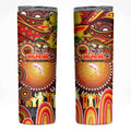 NAIDOC Week 2025 Dolphins Rugby Skinny Tumbler Aboriginal Dot Painting