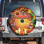 NAIDOC Week 2025 Dolphins Rugby Spare Tire Cover Aboriginal Dot Painting