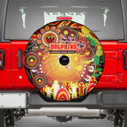 NAIDOC Week 2025 Dolphins Rugby Spare Tire Cover Aboriginal Dot Painting