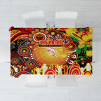 NAIDOC Week 2025 Dolphins Rugby Tablecloth Aboriginal Dot Painting