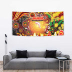 NAIDOC Week 2025 Dolphins Rugby Tapestry Aboriginal Dot Painting