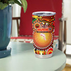 NAIDOC Week 2025 Dolphins Rugby Tumbler Cup Aboriginal Dot Painting