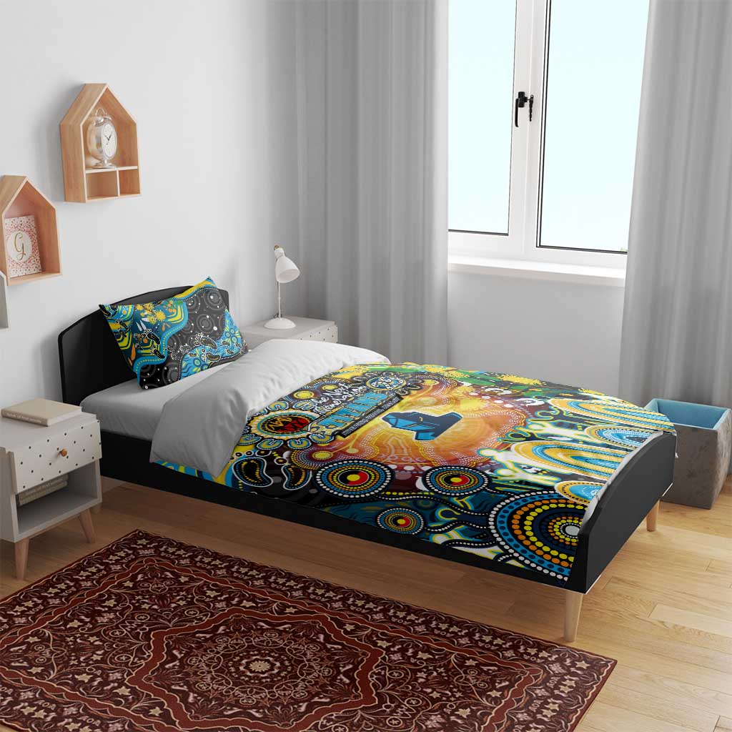 NAIDOC Week 2025 Titans Rugby Bedding Set Aboriginal Dot Painting