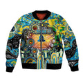 Personalised NAIDOC Week 2025 Titans Rugby Bomber Jacket Aboriginal Dot Painting