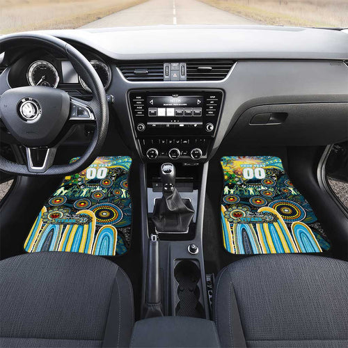 NAIDOC Week 2025 Titans Rugby Car Mats Aboriginal Dot Painting