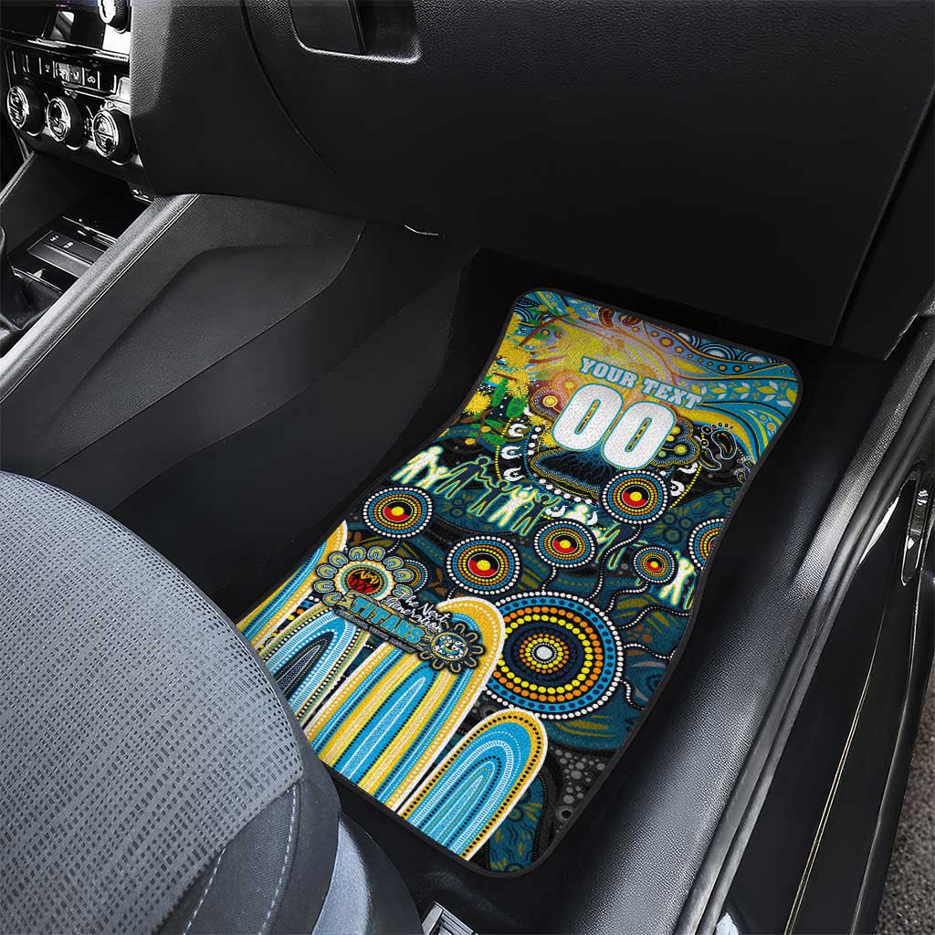 NAIDOC Week 2025 Titans Rugby Car Mats Aboriginal Dot Painting