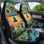 NAIDOC Week 2025 Titans Rugby Car Seat Cover Aboriginal Dot Painting