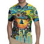 Personalised NAIDOC Week 2025 Titans Rugby Rugby Jersey Aboriginal Dot Painting