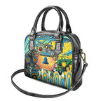 NAIDOC Week 2025 Titans Rugby Shoulder Handbag Aboriginal Dot Painting