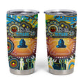 NAIDOC Week 2025 Titans Rugby Tumbler Cup Aboriginal Dot Painting